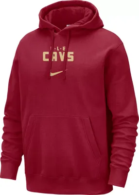 Nike Men's 2023-24 City Edition Cleveland Cavaliers Club Pullover Hoodie