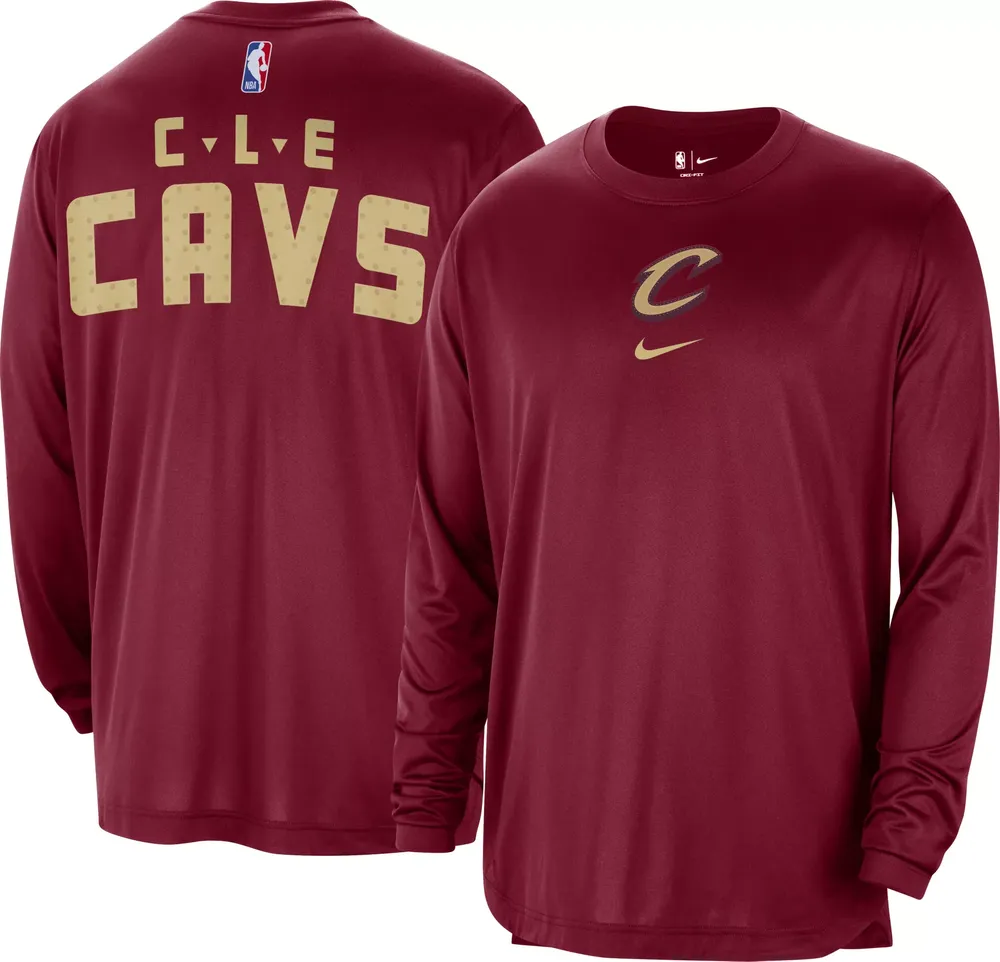 Nike Men's 2023-24 City Edition Cleveland Cavaliers Program Long Sleeve T-Shirt