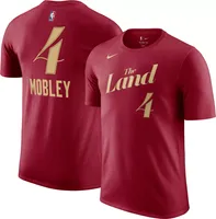 Nike Men's 2023-24 City Edition Cleveland Cavaliers Evan Mobley #4 Red T-Shirt