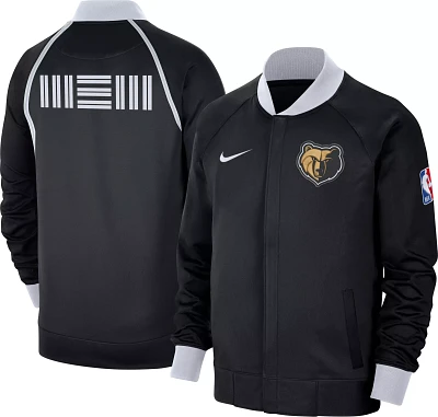 Nike Men's 2023-24 City Edition Memphis Grizzlies Black Showtime Full Zip Jacket