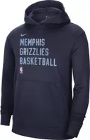 Nike Men's Memphis Grizzlies Navy Spotlight Hoodie