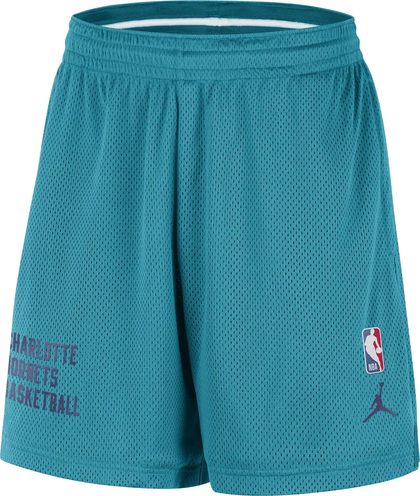 Nike Men's Charlotte Hornets Teal Mesh Shorts