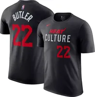 Nike Men's 2023-24 City Edition Miami Heat Jimmy Butler #22 Black T-Shirt