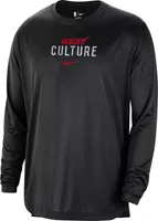 Nike Men's 2023-24 City Edition Miami Heat Program Long Sleeve T-Shirt