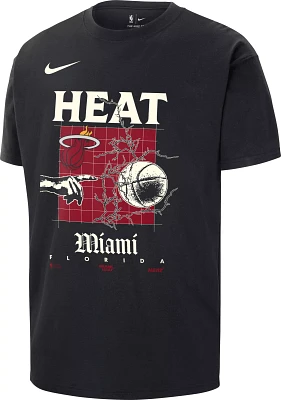 Nike Men's Miami Heat Courtside Max90 T-Shirt