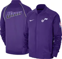 Nike Men's 2023-24 City Edition Utah Jazz Purple Showtime Full Zip Jacket