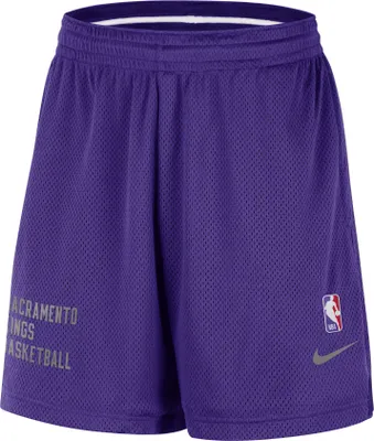 Nike Men's Sacramento Kings Purple Mesh Shorts