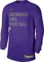 Nike Men's Sacramento Kings Purple Practice Long Sleeve T-Shirt