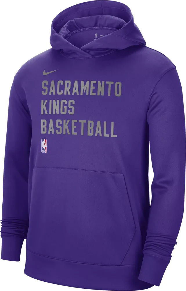 Nike Men's Sacramento Kings Purple Spotlight Hoodie