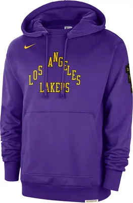 Nike Men's 2023-24 City Edition Los Angeles Lakers Courtside Standard Hoodie
