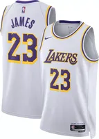 Nike Men's Los Angeles Lakers LeBron James #23 Association Swingman Jersey