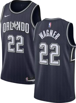 Nike Men's 2023-24 City Edition Orlando Magic Franz Wagner #22 Navy Swingman Jersey