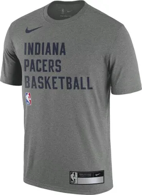 Nike Men's Indiana Pacers Grey Practice T-Shirt