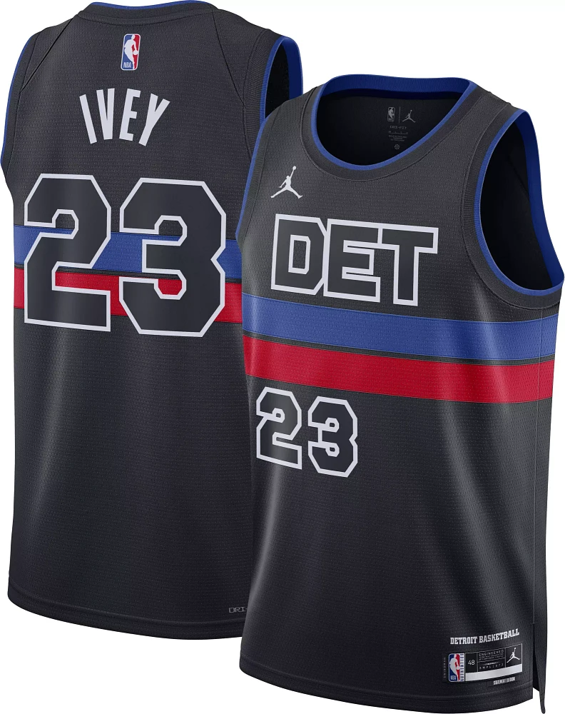 Nike Men's Detroit Pistons Jaden Ivey #23 Statement Jersey