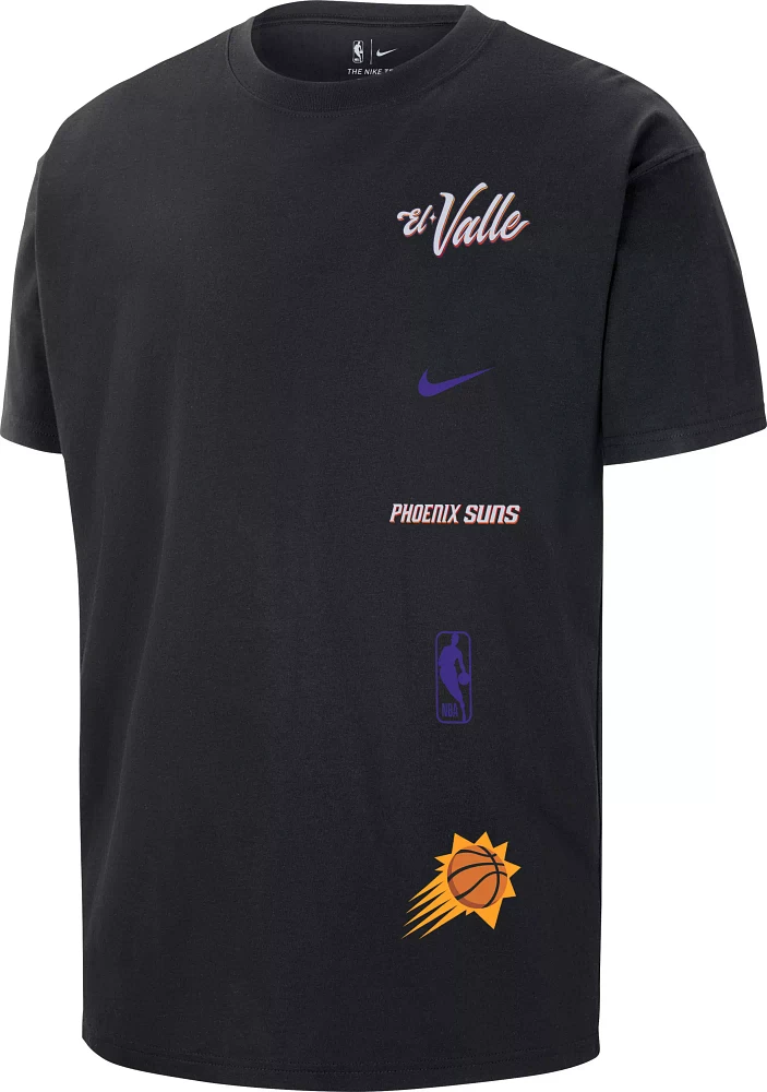 Nike Men's 2023-24 City Edition Phoenix Suns Courtside M90 Logo T-Shirt