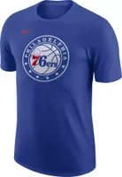 Nike Men's Philadelphia 76ers Blue Essential Logo T-Shirt