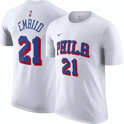 Nike Men's Philadelphia 76ers Joel Embiid #21 T-Shirt