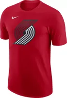 Nike Men's Portland Trail Blazers Red Essential Logo T-Shirt