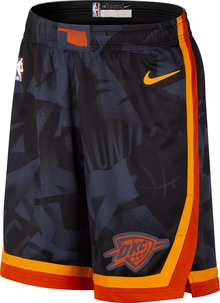 Nike Men's 2023-24 City Edition Oklahoma City Thunder Swingman Shorts