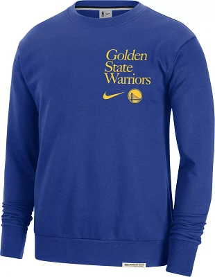 Nike Men's Golden State Warriors Courtside Standard Issue Crewneck Sweater