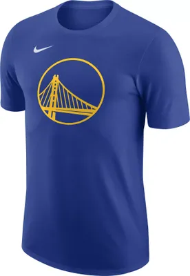 Nike Men's Golden State Warriors Blue Essential Logo T-Shirt