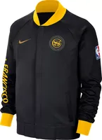 Nike Men's 2023-24 City Edition Golden State Warriors Black Showtime Full Zip Jacket