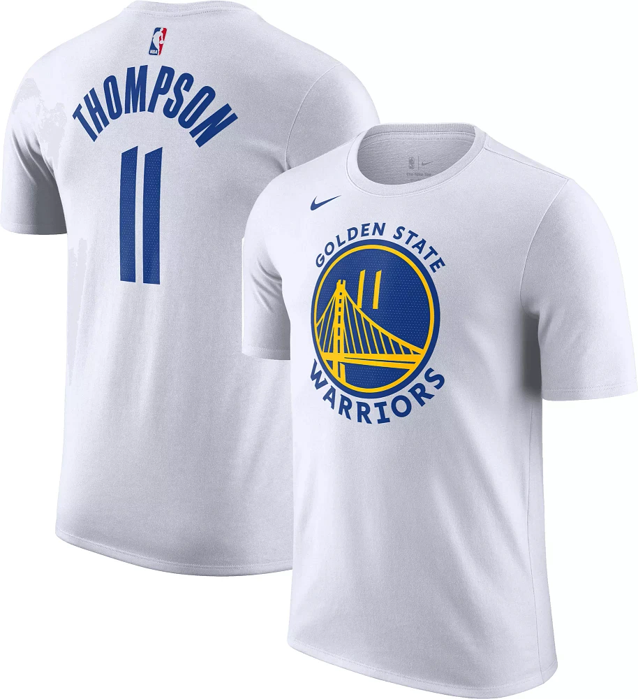 Nike Men's Golden State Warriors Klay Thompson #11 White T-Shirt