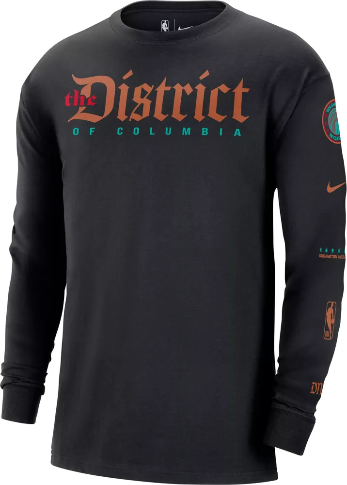 Men's Nike Black Orlando Magic 2022/23 City Edition Pregame Warmup Long  Sleeve Shooting Shirt