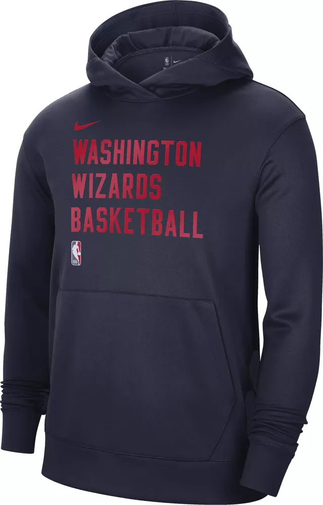 Nike Men's Washington Wizards Navy Spotlight Hoodie