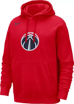 Nike Men's Washington Wizards Red Logo Hoodie