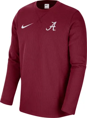 Nike Men's Alabama Crimson Tide Dri-FIT Football Team Issue Long Sleeve T-Shirt