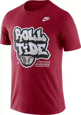 Nike Men's Alabama Crimson Tide Loud Authentic Tri-Blend T-Shirt