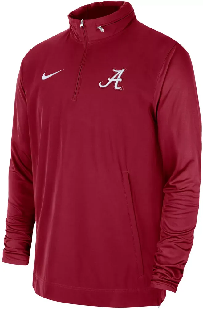 Nike Men's Alabama Crimson Tide Football Sideline Coach Lightweight Jacket