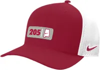 Nike Men's Alabama Crimson Tide Crimson 205 Area Code Classic99 Trucker Hat