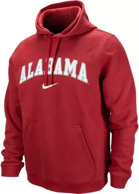 Nike Men's Alabama Crimson Tide Tackle Twill Pullover Hoodie