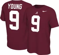 Nike Men's Alabama Crimson Tide Bryce Young  #9 Crimson Football Jersey T-Shirt