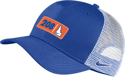 Nike Men's Boise State Broncos Blue 208 Area Code Classic99 Trucker Hat