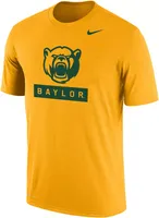 Nike Men's Baylor Bears Gold Wordmark Dri-FIT T-Shirt