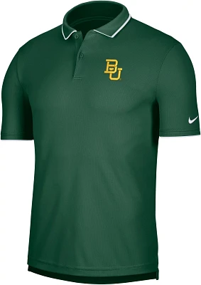 Nike Men's Baylor Bears Green UV Collegiate Polo