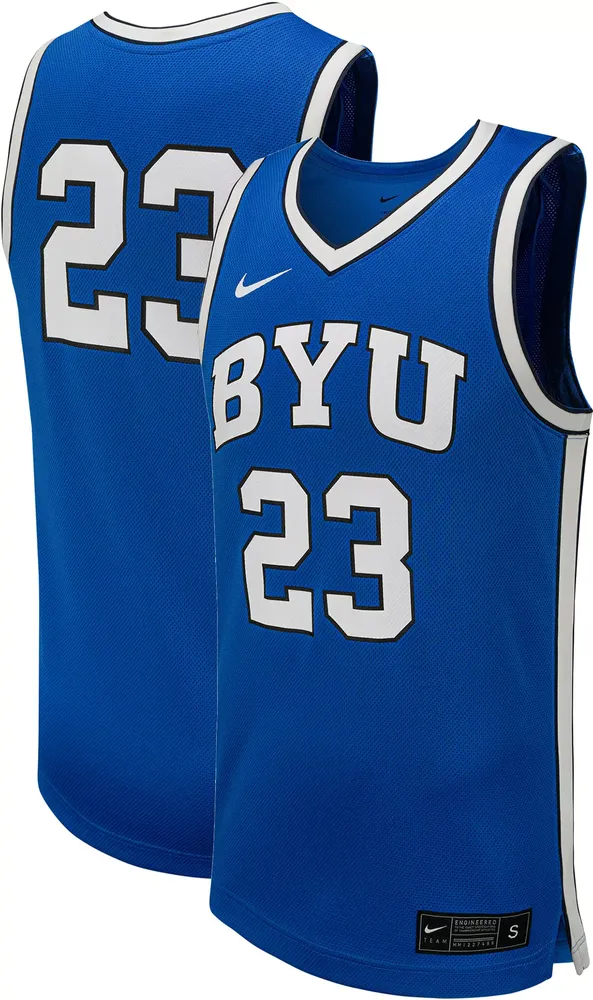 Nike Men's BYU Cougars #23 Replica Basketball Jersey