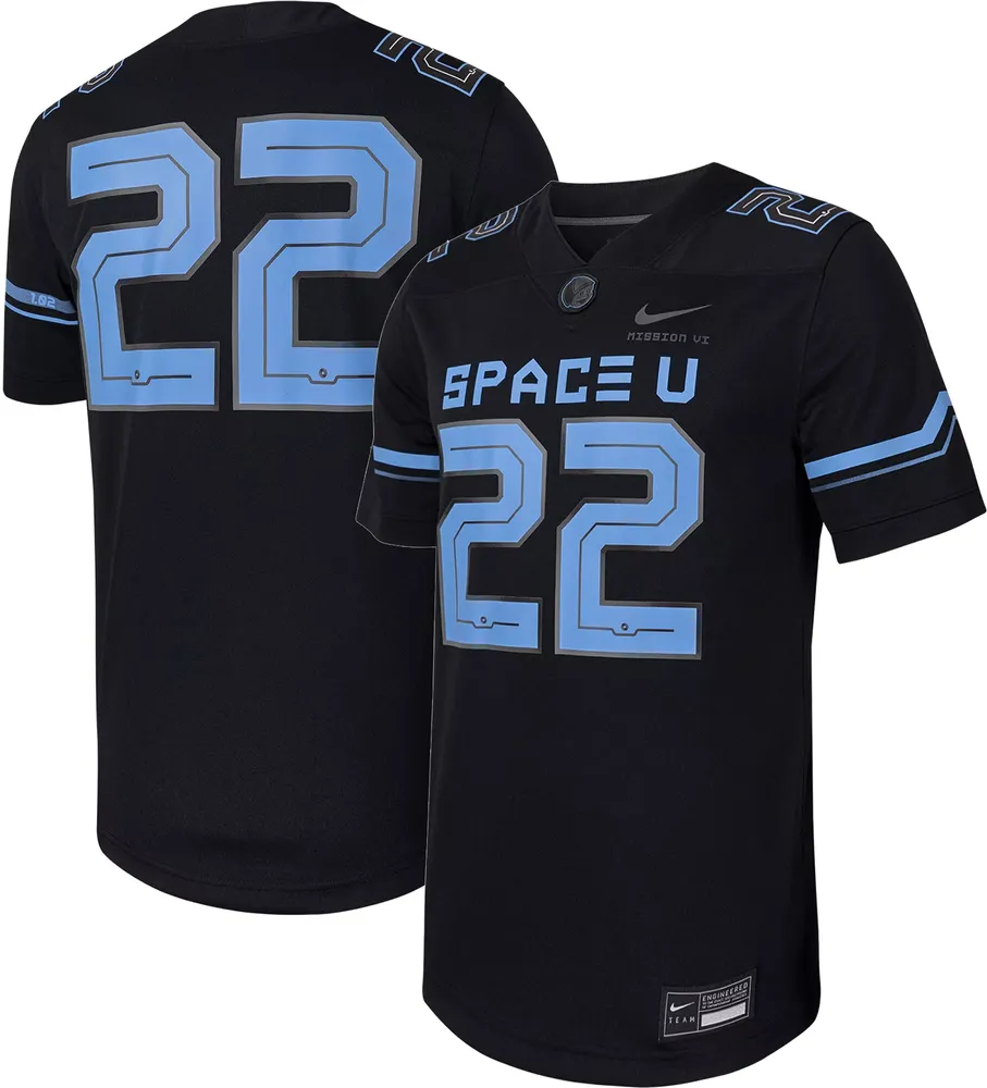 Nike Men's UCF Knights #22 Black Space Alternate Game Football Jersey