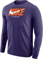 Nike Men's Clemson Tigers Regalia City 3.0 Long Sleeve T-Shirt