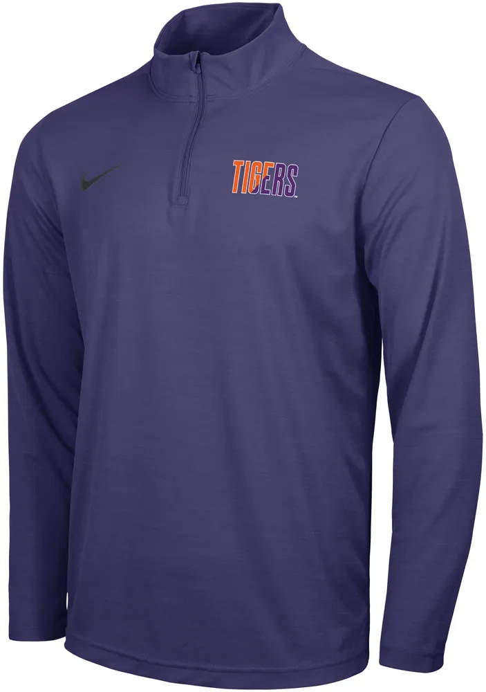 Nike Men's Clemson Tigers Regalia Intensity Quarter-Zip Shirt