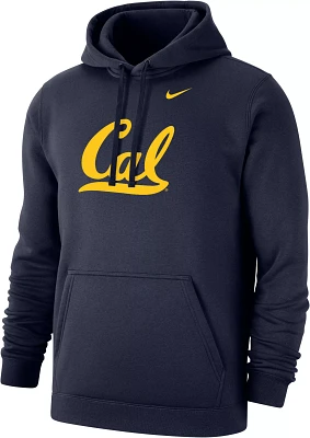 Nike Men's Cal Golden Bears Blue Club Fleece Pullover Hoodie