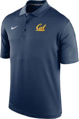 Nike Men's Cal Golden Bears Blue Varsity Polo