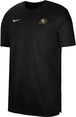 Nike Men's Colorado Buffaloes Black Football Coach Dri-FIT UV T-Shirt