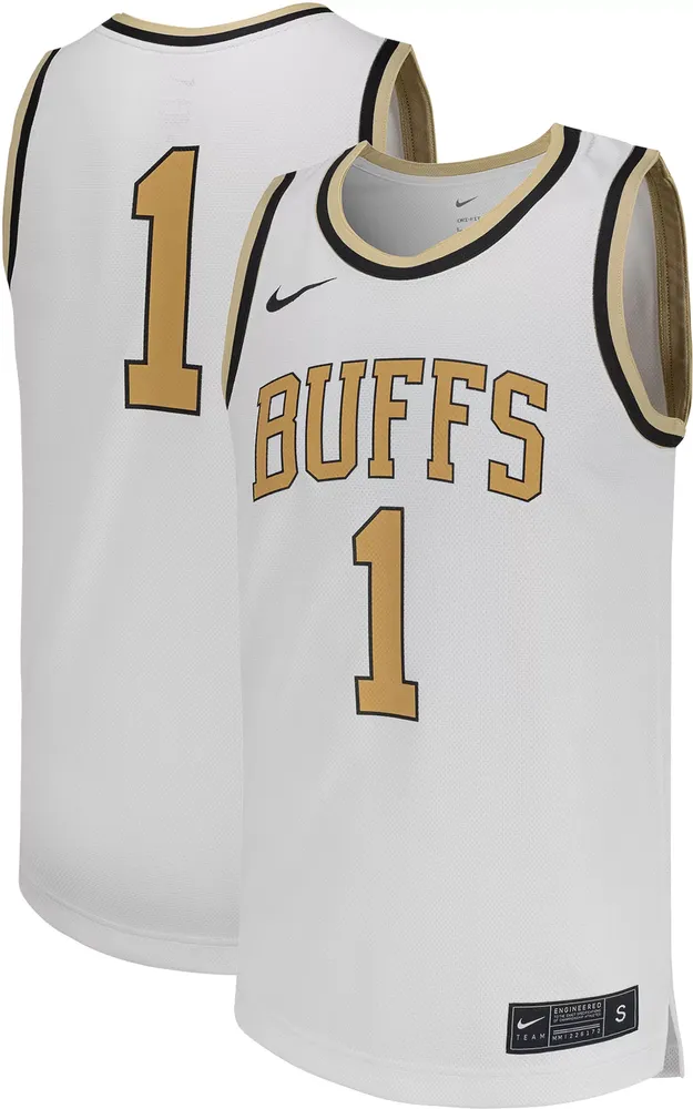 Nike Men's Colorado Buffaloes #1 Replica Basketball Jersey