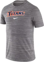 Nike Men's Cal State Fullerton Titans Grey Dri-FIT Velocity Football Team Issue T-Shirt