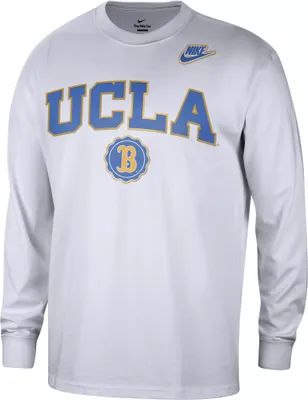 Nike Men's UCLA Bruins White Max90 JV Long Sleeve T-Shirt