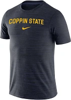 Nike Men's Coppin State Eagles Blue Dri-FIT Velocity Football Team Issue T-Shirt